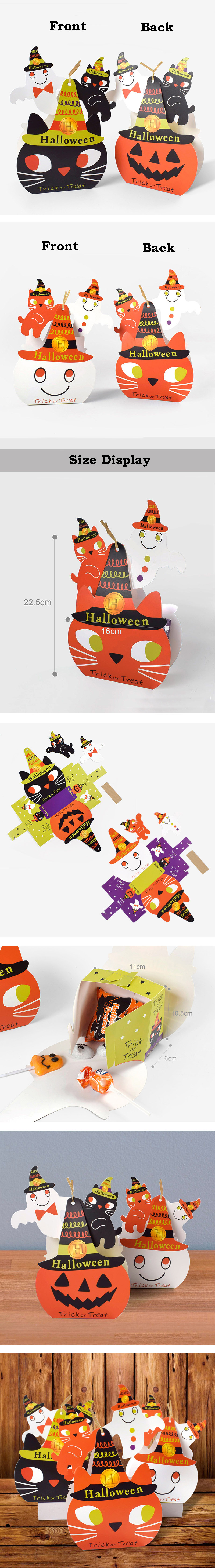 halloween foldable box