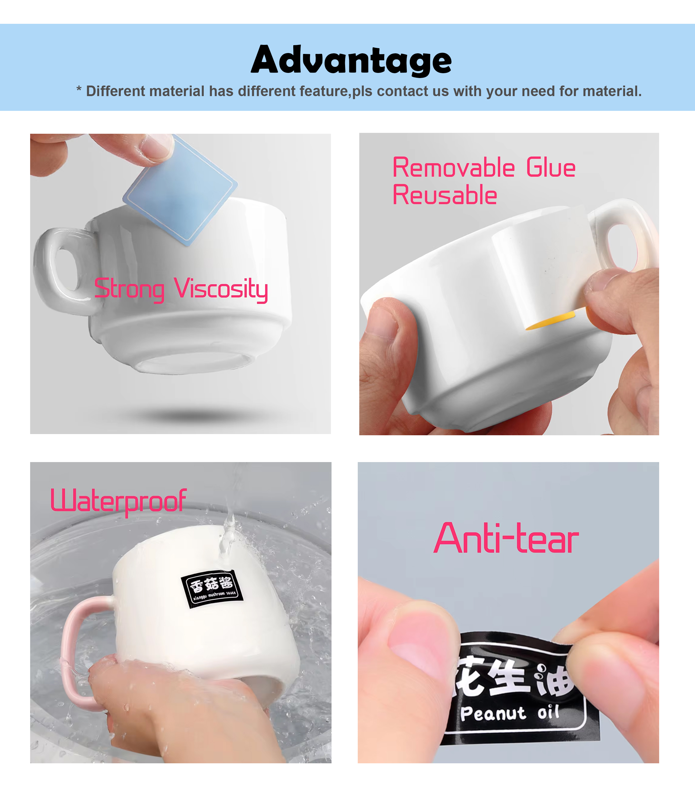 sticker -advantage